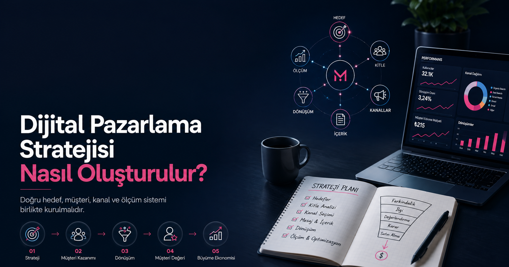 Dijital Pazarlama Stratejisi Nasıl Oluşturulur?