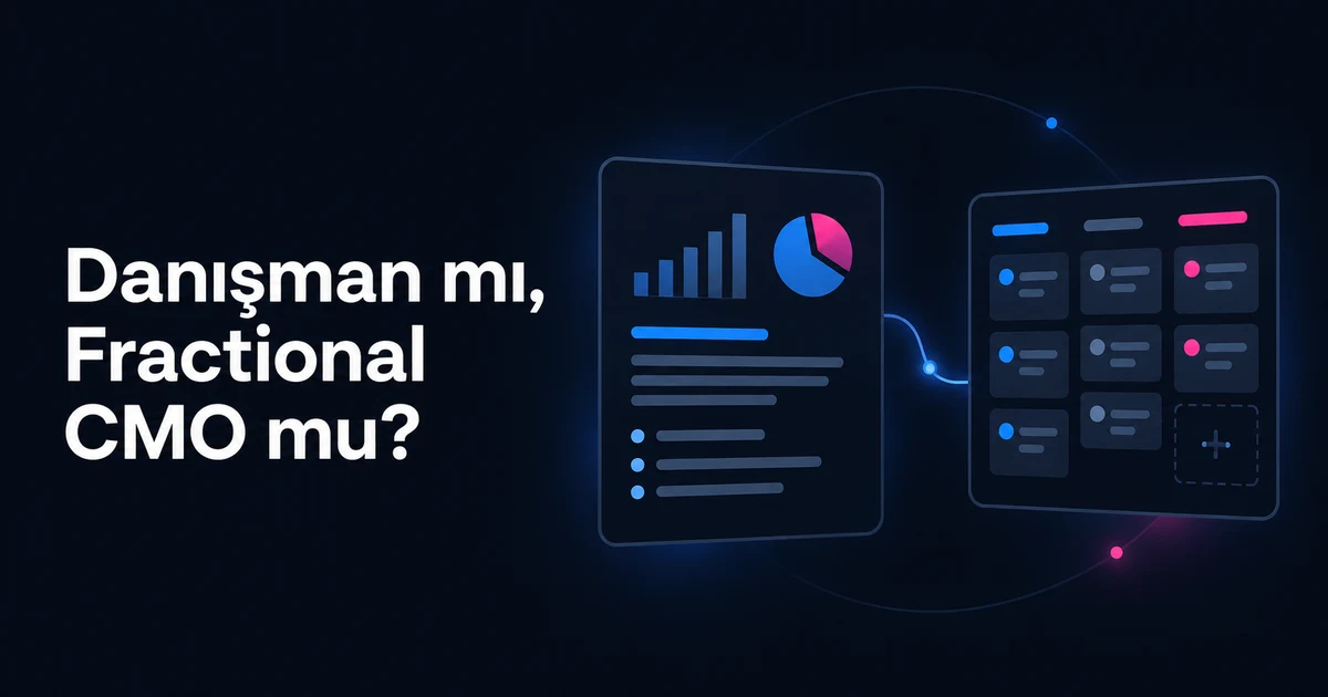 Fractional CMO ile Pazarlama Danışmanı Arasındaki Fark